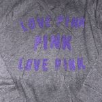 Victoria's Secret Victoria’s Secret love pink crew neck gray with cute speckledcolor heatheraccent Photo 1