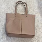 Steve Madden Faux Leather Tote Bag Blush Pink Photo 5