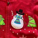 Tiara International  Unique Christmas sweater size 1X Photo 2