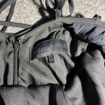 Kendall + Kylie Black Lace/Satin Spaghetti Strap Jumpsuit ( S ) Photo 1