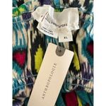 Anthropologie  Smocked Turquoise Tube Top Size XL New Photo 5