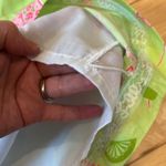 Lilly Pulitzer fully lined pink and green umbrella print pencil skirt Photo 7