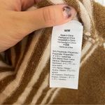 Madewell  Peach / Brown Striped Long Sleeve Sweater Size Medium Photo 7