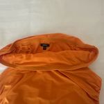 EXPRESS  Vibrant Orange Strapless Dress Photo 1