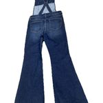 Celebrity Pink Dark Wash Flared Leg Denim Overalls Size Junior 11 Photo 1