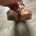 Miu Miu  T Strap Python Snake Print Leather Platform Heels 38 Photo 4