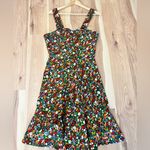 1970s Sears JR Bazaar Corduroy Floral Dress Size undefined Photo 0