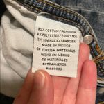 Vintage Lei Jean Pencil Skirt with Front Slit Size 00 Photo 1