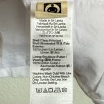 Madewell NWT Wharton Long Suiting Vest in White Sz 4 Small NQ969 Photo 4