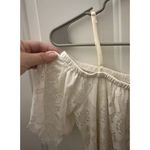 Ultra Flirt Ultra‎ Flirt Cold Shoulder Cream Lace Mini Dress L Photo 2