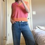 FATE. Stripped Trim Sweater Vest Photo 0