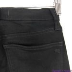 Madewell NEW 10" High-Rise Skinny Jeans in Black Frost: Button-Front Edition, 23 Photo 14