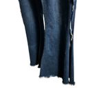 Lucky & Blessed LB Jeans Women 20 Blue Flare Bell Bottom MidRise Frayed Hem Flaw Size 20W Photo 5
