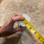 Jimmy Choo  Eyeglass Sunglasses Case Hard Cream Faux Snake Skin‎ Magnetic Photo 7