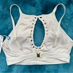 Bleu Rod Beattie Pulling Strings Knot Crop Swim Top Size 4 Women Photo 9