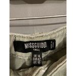 Missguided  Women's Tall Riot High Waisted Raw Hem Mom Jeans Sand Size 10 Photo 2