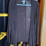Chico's Catherines Slinky Stretch Chocolate Brown Cardigan Long Sleeves Size 3X 22/24 Photo 0