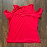 Hot Kiss fire engine red, shoulder bearing t-shirt, size XL Photo 1
