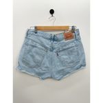 Levi's Shorts Women 30 Light Wash High Rise Denim Distressed Button Fly Photo 1