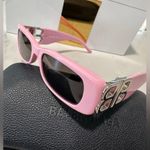 Balenciaga dynasty rectangle pink limited edition sunglasses ✨ Photo 8