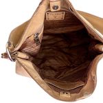 Prada Vintage Tan ‘Vitello Shine’ Leather Large Shoulder Bag Photo 6