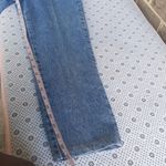 EXPRESS Vintage blue 100%cotton high waist straight leg EXP quarante de qualite Photo 9