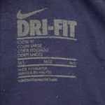Nike  Dri-Fit Blue Loose Fit Tee Shirt Size Medium Photo 5