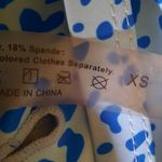 Blue Triangle Bikini Top XS Photo 2