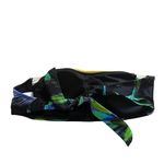 Salt & Cove Bandeau Bikini Swim Top Tropical Black Size L Photo 6