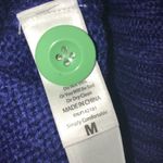 LuLaRoe Cardigan Cableknit Lucille Sweater Sz M NWT Grandpa Oversized Blue Green Photo 4