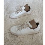 Sam Edelman  White Leather Low Top Sneakers Casual Shoes Women's‎ Size 8 Photo 1