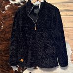 Simply Southern  Black Fleece Quarter-Zip Size Medium Photo 0