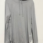 Reebok NWT  Silver Sconce Heather Hoodie Large Photo 0