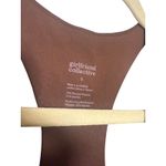 Girlfriend Collective  Paloma Halter Dress – Brown, Women’s Size S Photo 2
