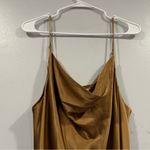 L'Agence Arianne Cowl Neck Silk Maxi Saddle Dress 14 Photo 2