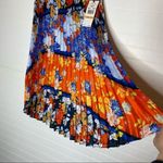 Ruby Rd . Multicolored Floral Pleated Skirt Photo 1