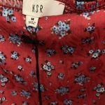 Nsr  Women Size Medium Multicolor Floral Smocked Back A Line Dress Photo 2