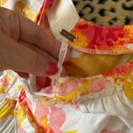 Free People  Moonshine Midi Dress Floral Yellow White Medium Photo 7