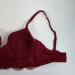 Victoria's Secret  32D Bra Body By Lined Demi Underwire Red Lace Sexy Holiday Photo 8