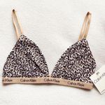 Calvin Klein Cheetah Bralette NWT Photo 0