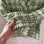 Carlisle Vintage  sz 6 Women’s  ✨💚 Clueless plaid tweed blazer Photo 2
