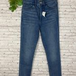 EXPRESS NWT  Light Wash Stretch Skinny High Rise Photo 0