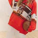 Free People Movement NWT  Sprint To The Finish Logo Hoodie In Pomegranate Size:Xs $128 MSRP No refunds or cancelllations Photo 0