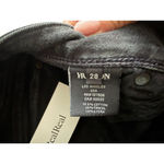 Hudson  Black Gray Skinny Denim Jeans Size 28 Photo 3