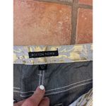 Boston Proper  gold Lamé and rhinestone print jeans size 6 Photo 2