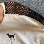 PINK - Victoria's Secret Victoria Secret PINK Mesh Crewneck Sweater Photo 4