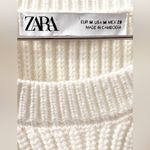 ZARA  Women’s Cropped Cable Knitted Sweater Vest Photo 6