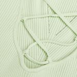 Maje Tie-Back Midi Dress in Green, Size EU 38/ US M, New w/Tag $415 Photo 7