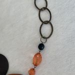 Super Cute Boho Adjustable Necklace Brown Photo 3