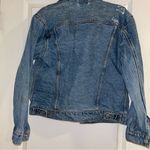 Levi's Denim Ex-boyfriend Trucker Jacket Size M Made in SRI LANKA Photo 6